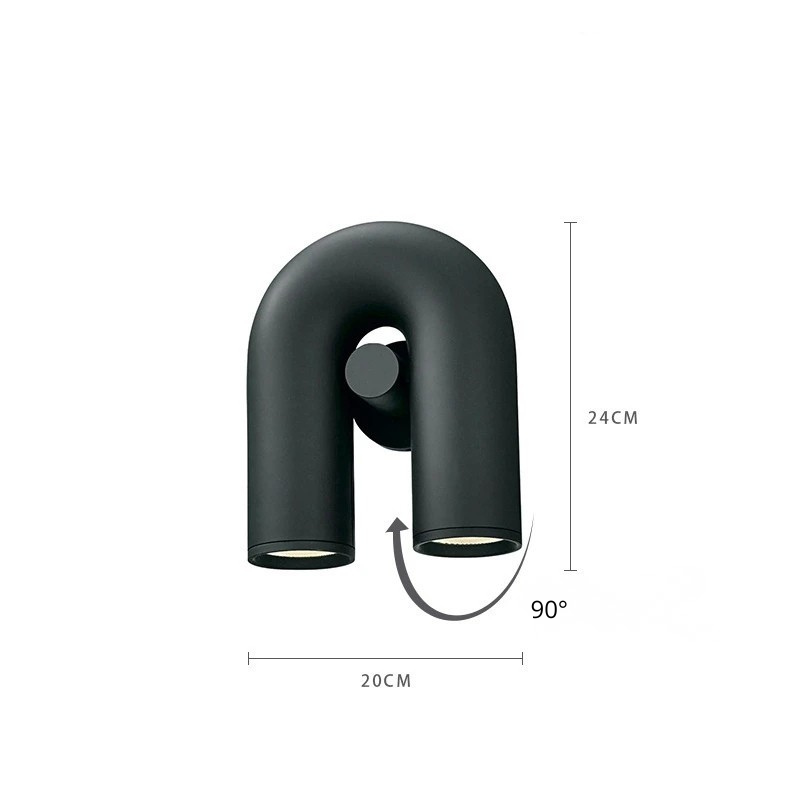 Applique murale pop Noir