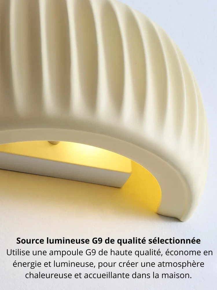 Applique murale pour salon source lumineuse