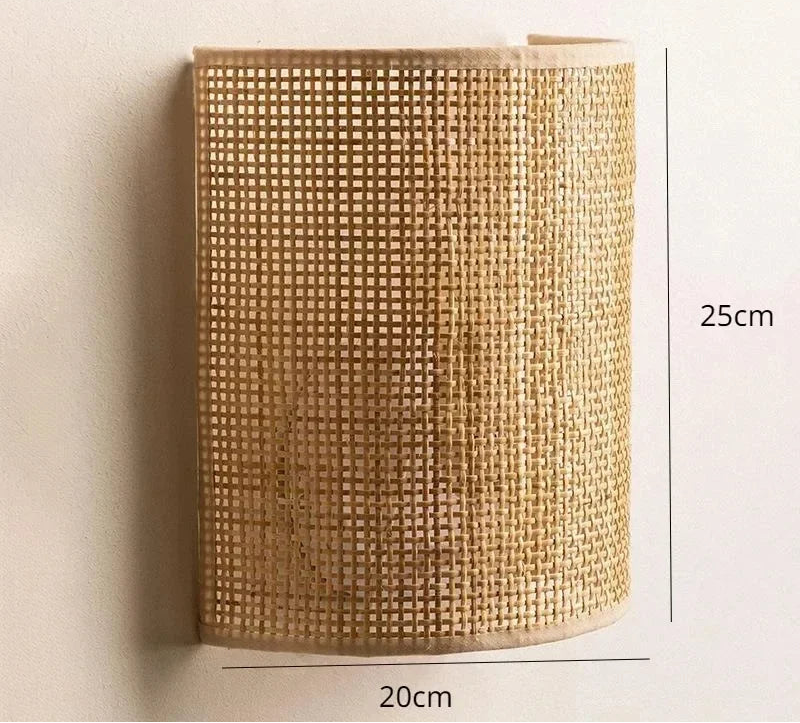 Applique murale raphia dimensions