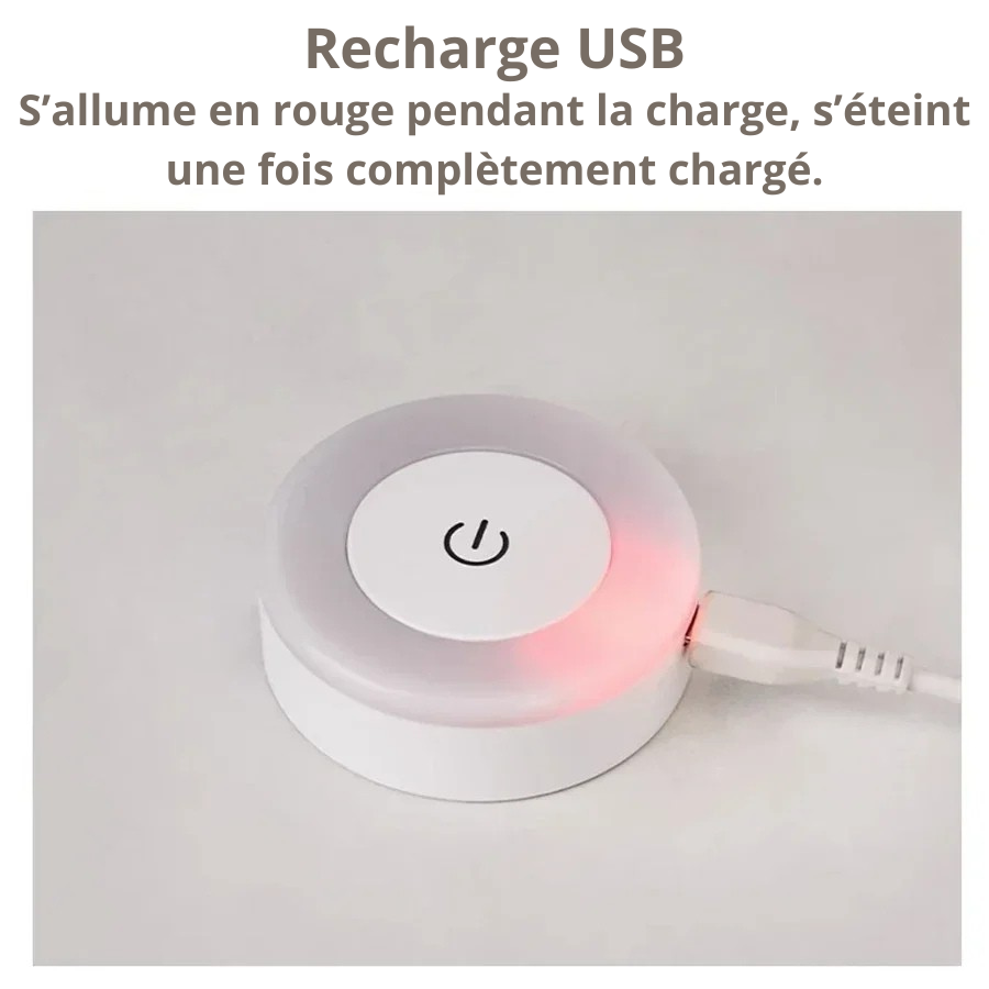Applique murale rechargeable USB