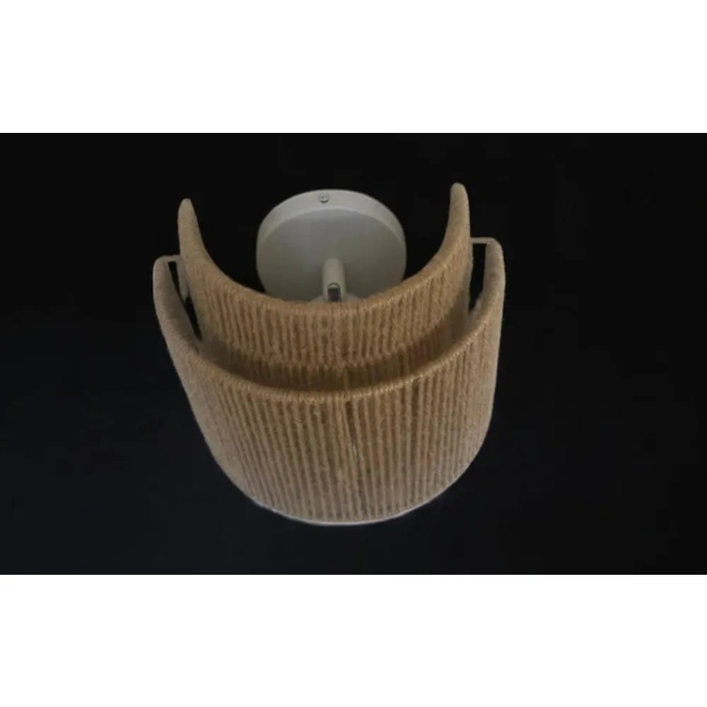 Applique murale rotin détails