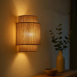 Applique murale rotin - Vignette | VAM - Maison Lumière