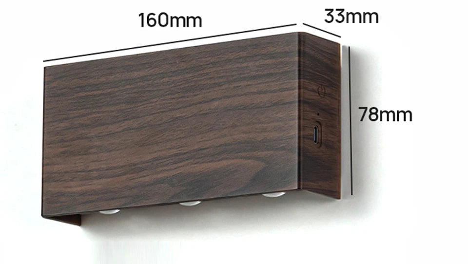 Applique murale sans fil avec télécommande dimensions