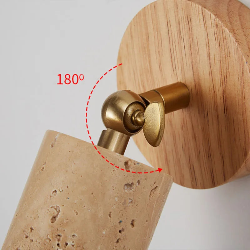 Applique murale scandinave rotation