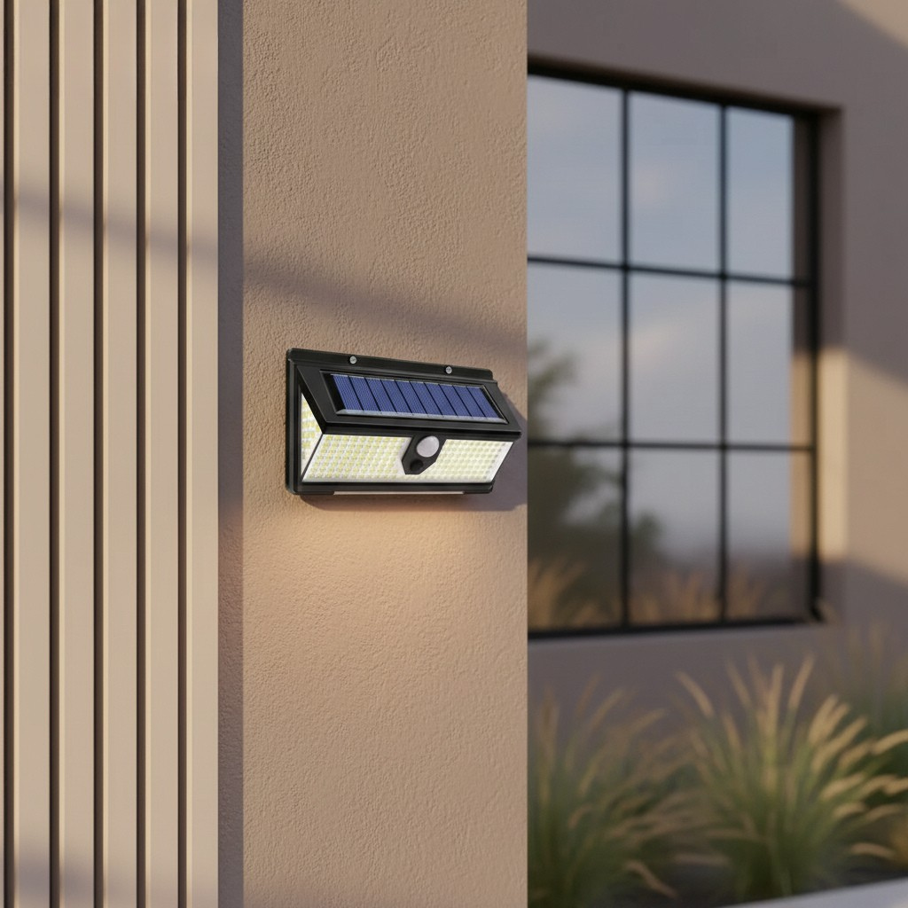 Applique murale solaire extérieur