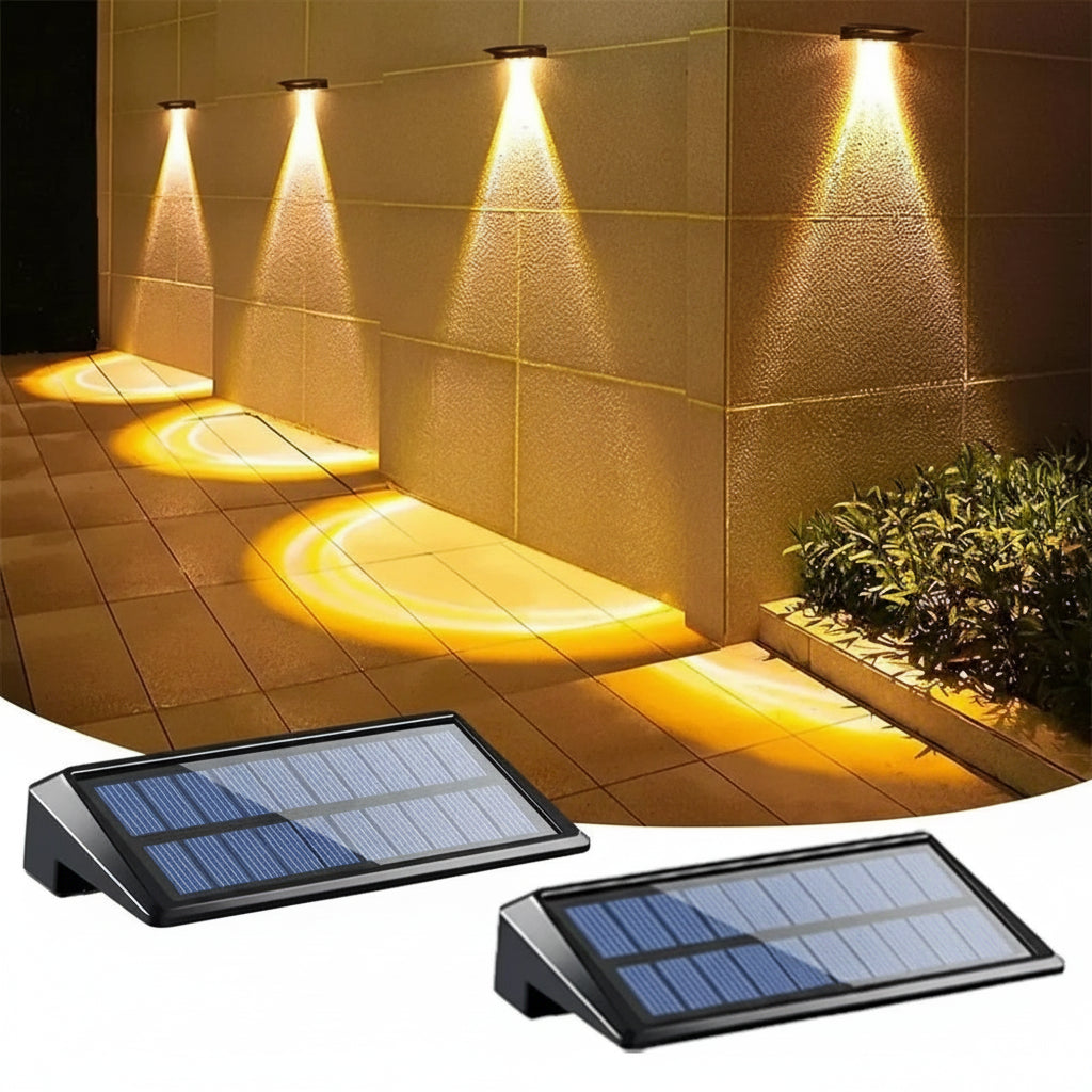 Applique murale solaire extérieur