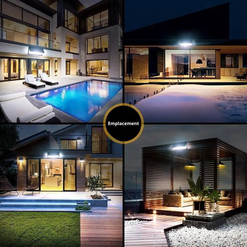 Applique murale solaire extérieur emplacements