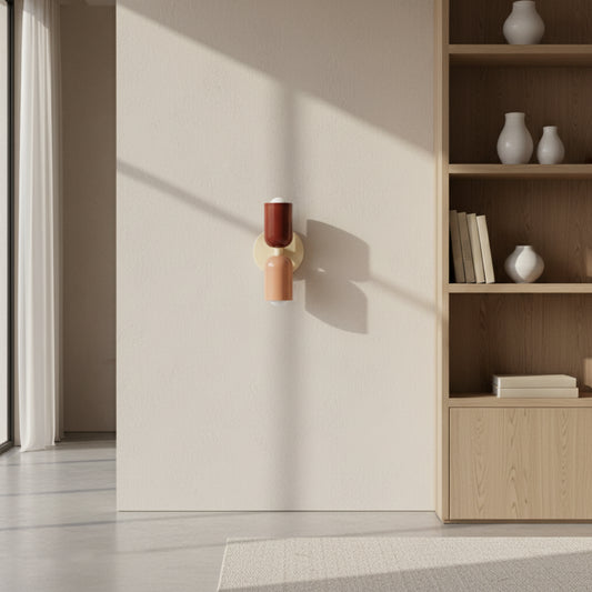 Applique murale terracotta