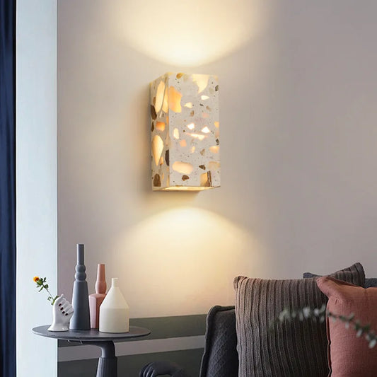 Applique murale terrazzo