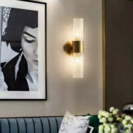 Applique murale tube 