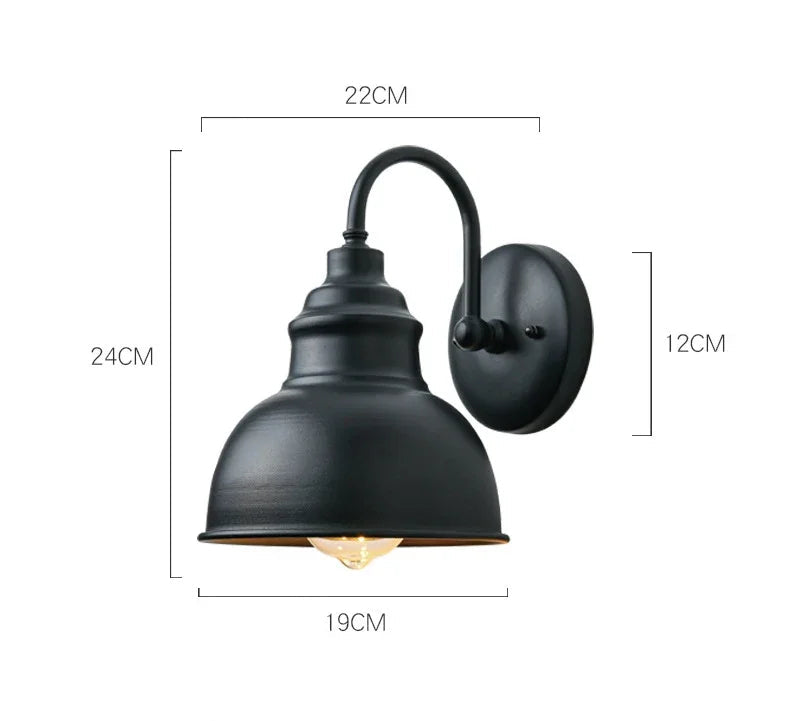 Applique murale vintage industriel C