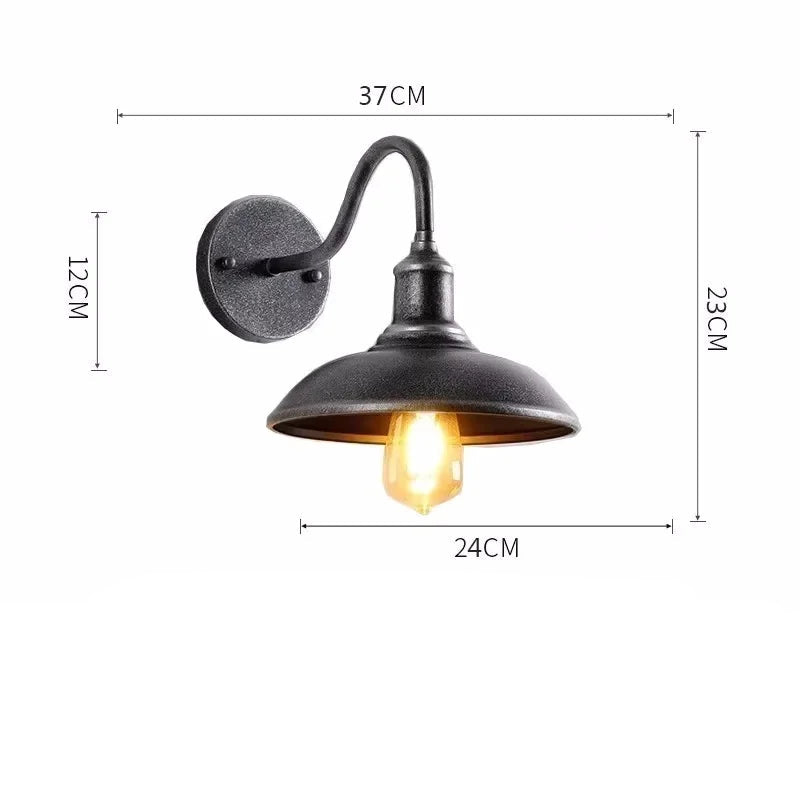 Applique murale vintage industriel E