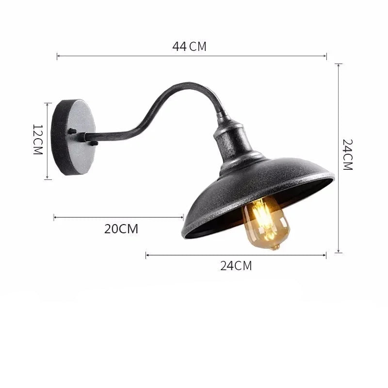 Applique murale vintage industriel G