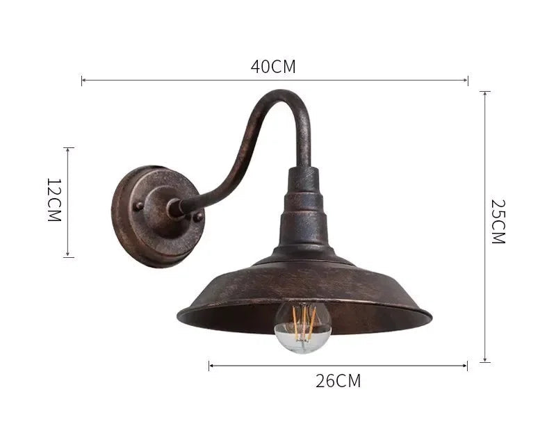 Applique murale vintage industriel I