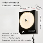 Applique murale vinyl - Vignette | VAM - Maison Lumière