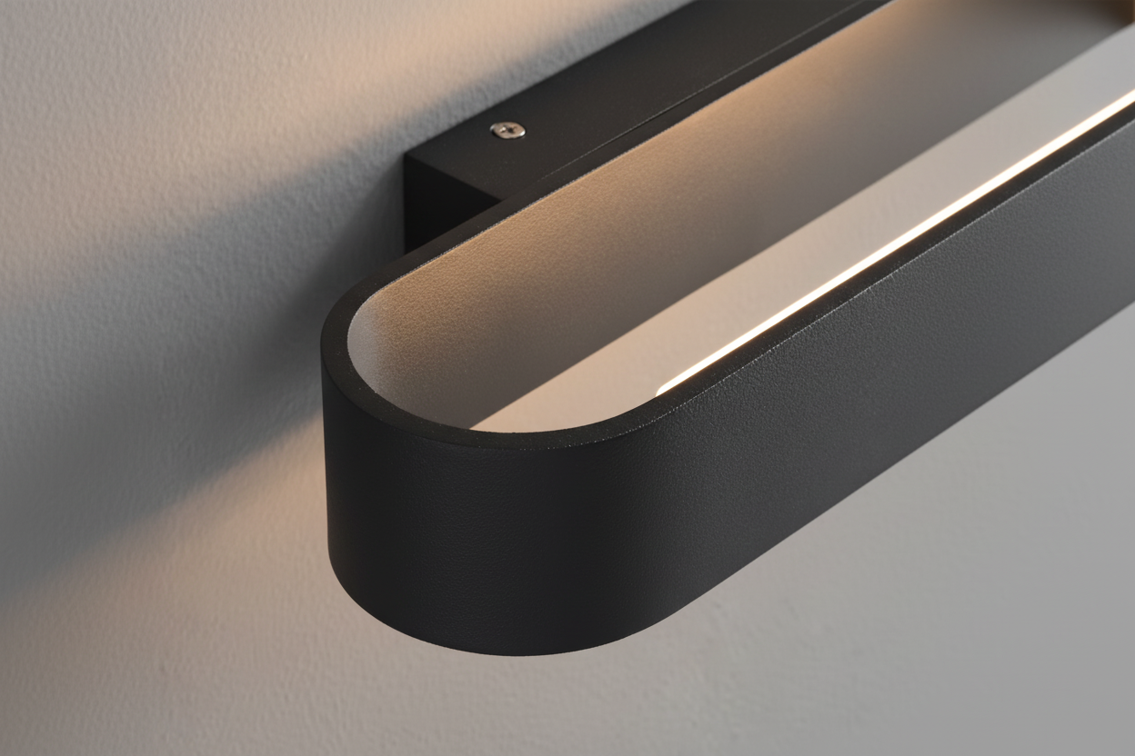 Applique d'intérieur LED lampe en aluminium finition