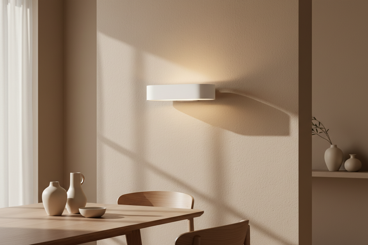 Applique d'intérieur LED lampe en aluminium salle à manger