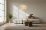 Applique murale LED en forme de nuage en bois - Vignette | VAM - Maison Lumière