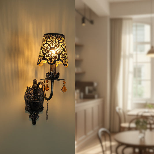 Applique murale ancienne vintage café