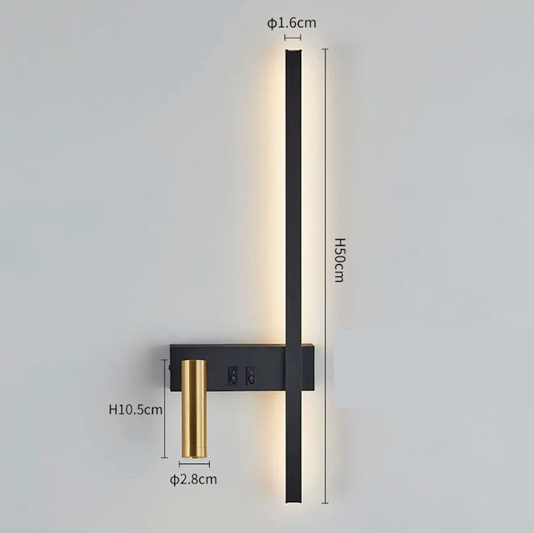 Applique murale chevet 4