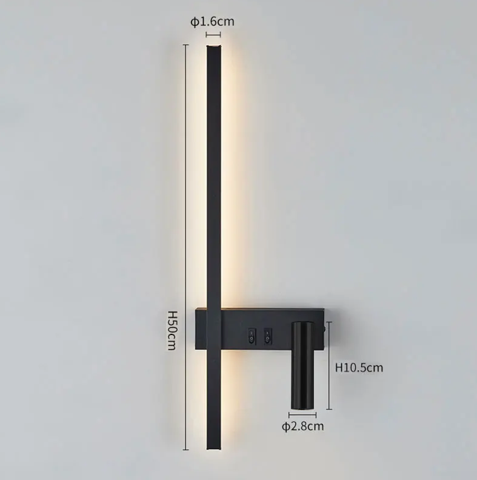 Applique murale chevet 5