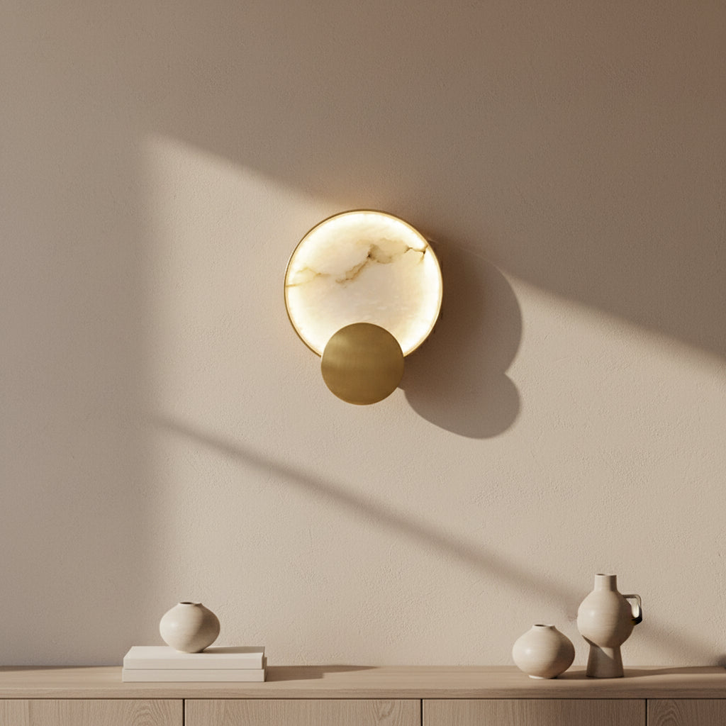 Applique murale cuivre