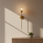 Applique murale dorée - Vignette | VAM - Maison Lumière