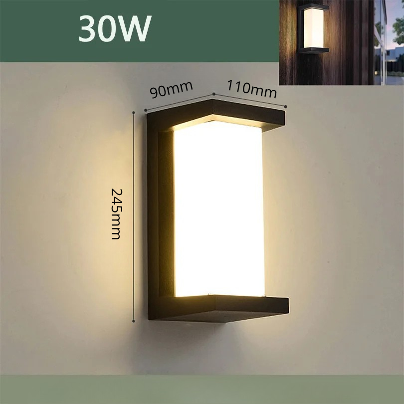 Applique murale extérieure Led étanche IP66 B30W