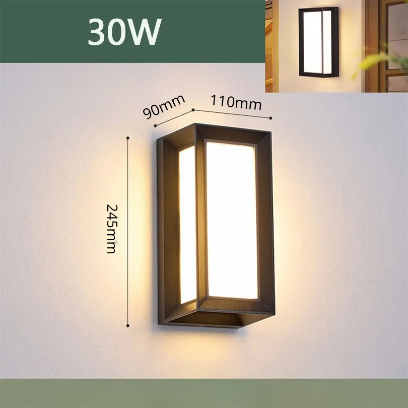 Applique murale extérieure Led étanche IP66 D30W