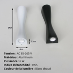 Applique murale extérieur moderne en aluminium - Vignette | VAM - Maison Lumière