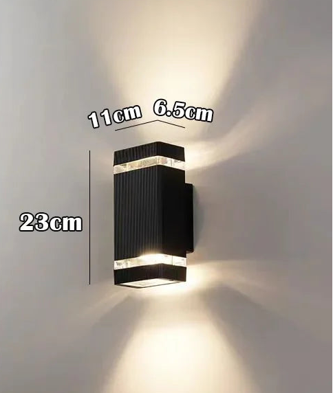 Applique murale extérieur terrasse carré A