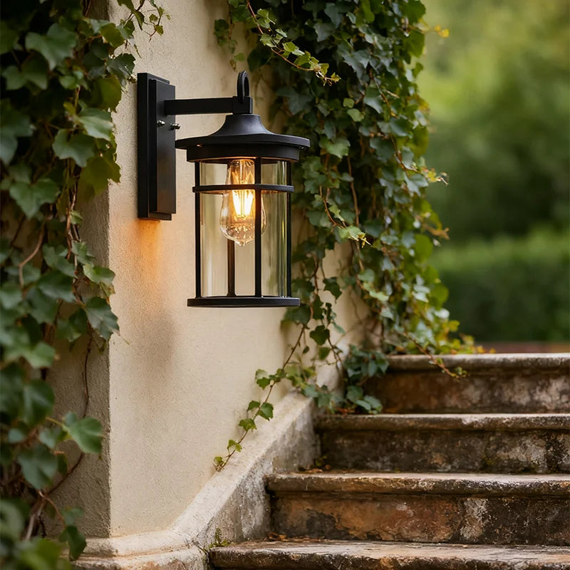 Applique murale jardin escalier