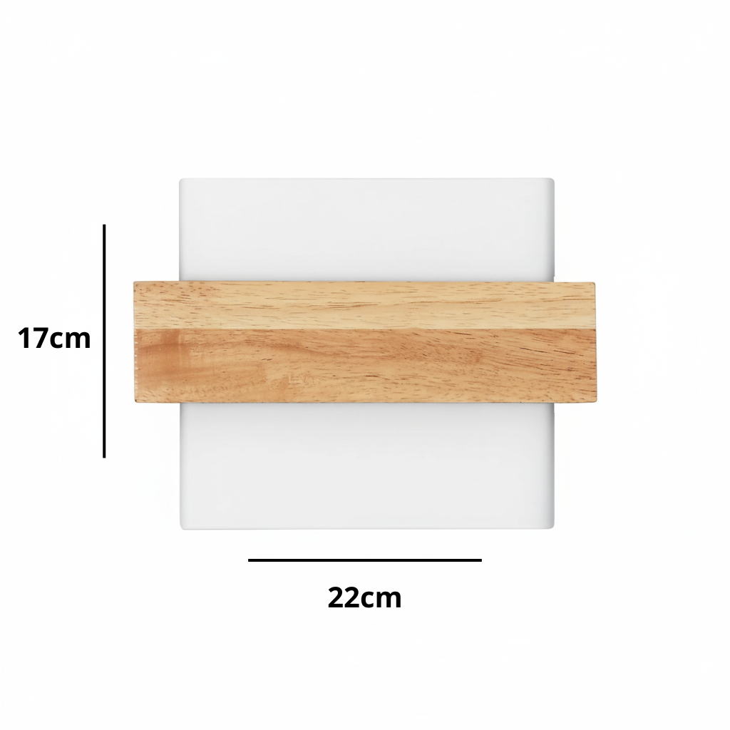 Applique murale moderne en verre E27 dimensions