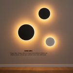 Applique murale ronde nordique moderne à LED - Vignette | VAM - Maison Lumière