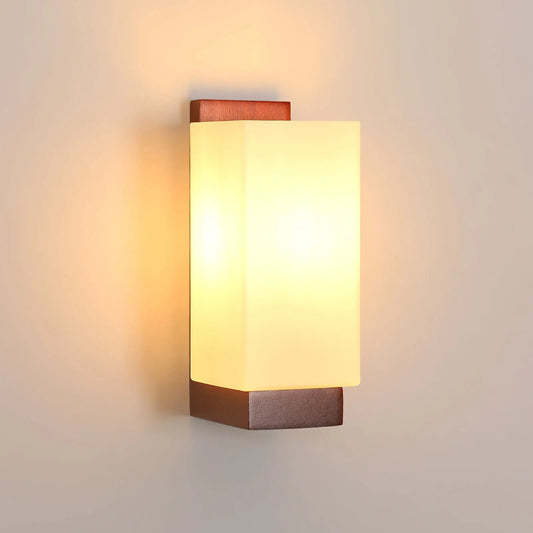 Applique murale vintage en bois