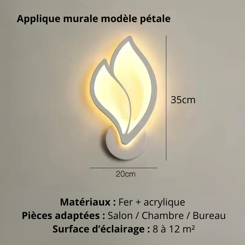 Appliques murales intérieures modernes détails