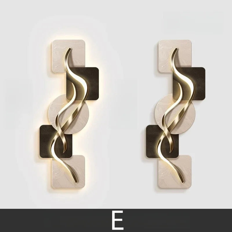 Grande applique murale design E