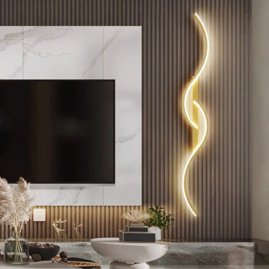 Grande applique murale salon tv