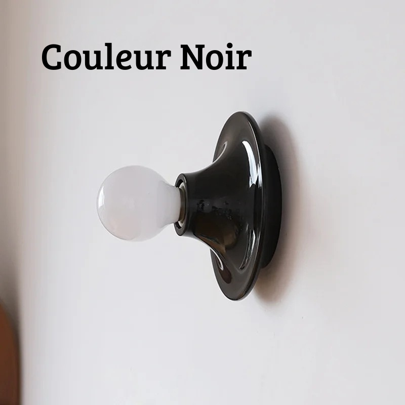 LED décor intérieur applique murale couleur noir