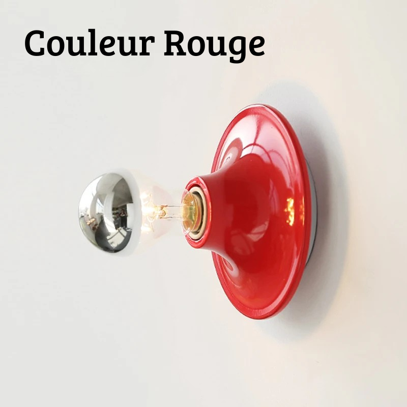 LED décor intérieur applique murale couleur rouge