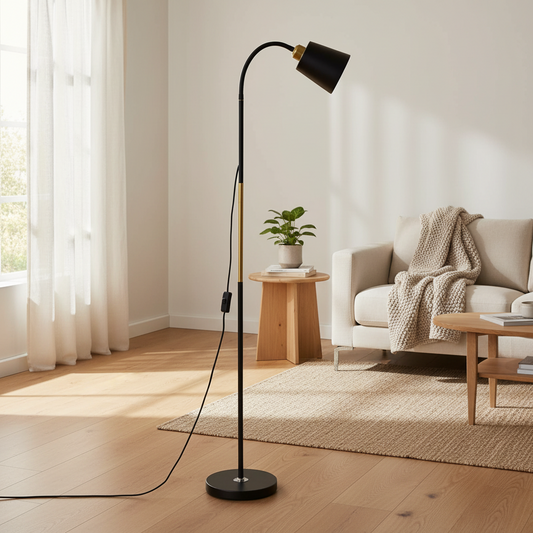 Lampe LED en fer forgé salon