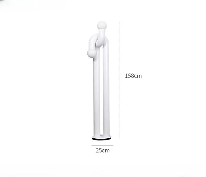 Lampe a poser blanc 158cm