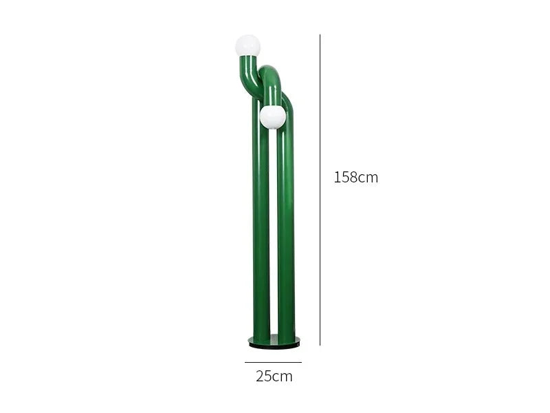 Lampe a poser vert 158cm