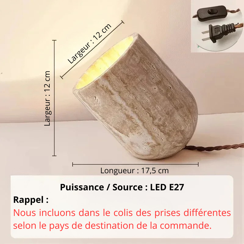 Lampe de chevet moderne Informations produit