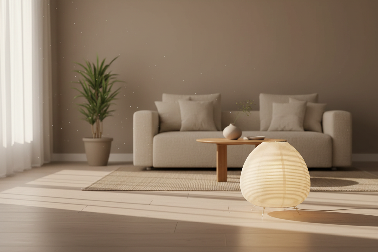 Lampe lanterne salon