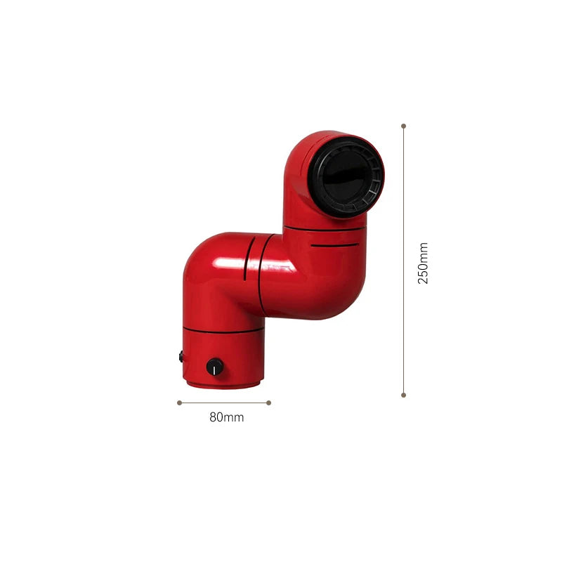 Lampe sur pied lampe de table rouge