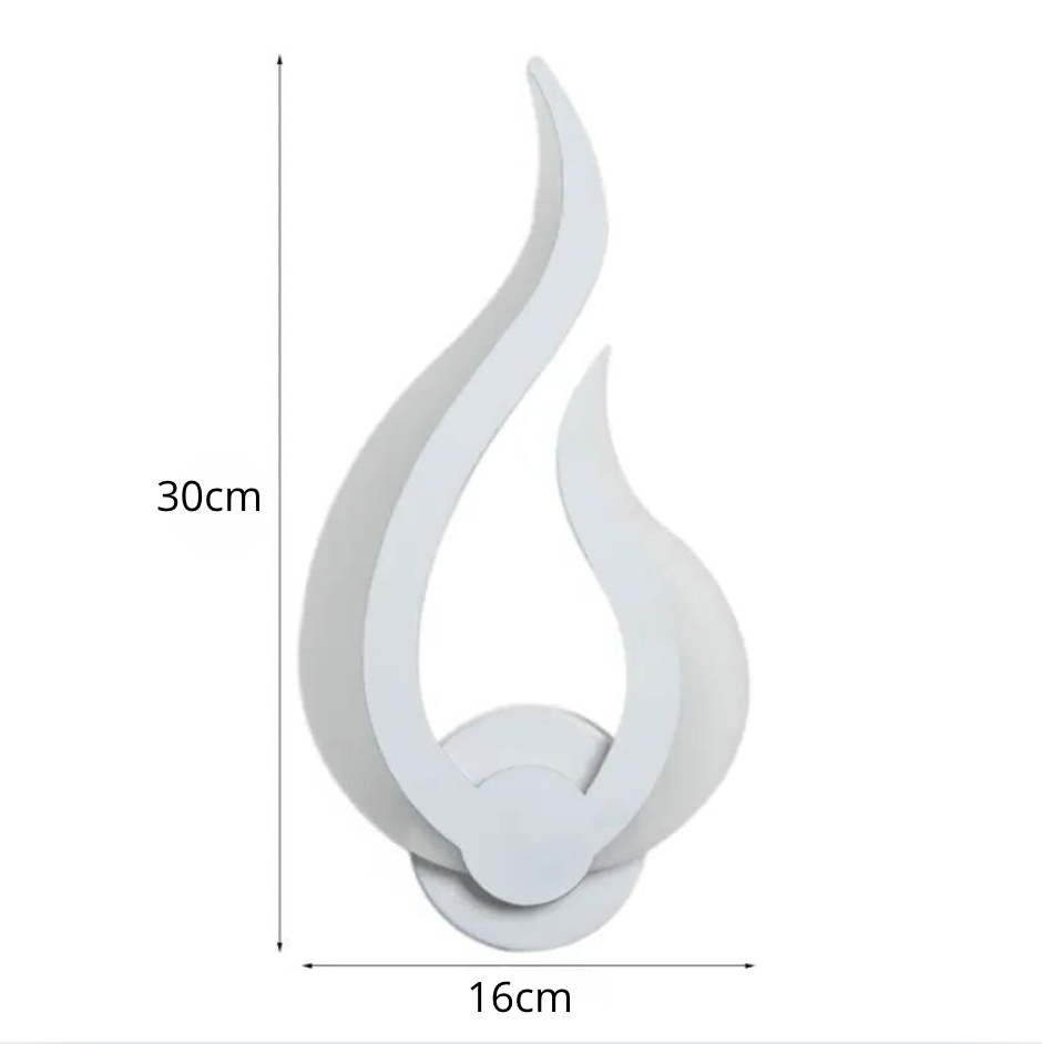 Lampe murale LED moderne à flamme Style A