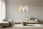Lampe murale LED moderne à flamme - Vignette | VAM - Maison Lumière