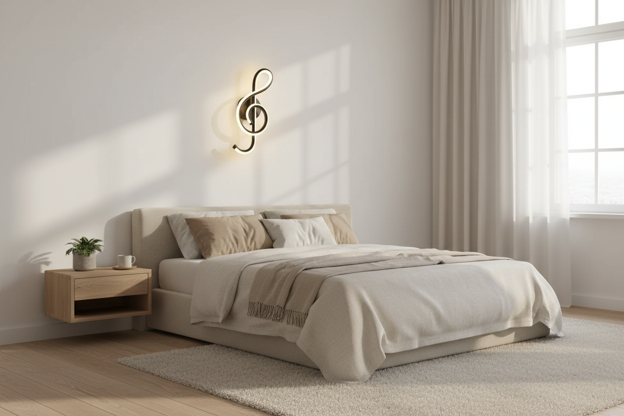 Led applique murale noir chambre