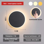 Applique murale ronde nordique moderne à LED - Vignette | VAM - Maison Lumière